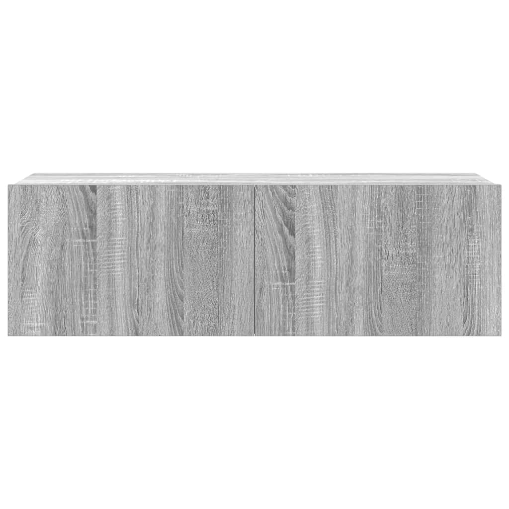 Ensemble de meubles TV 4 pcs Sonoma gris Bois d'ingénierie - XIOS