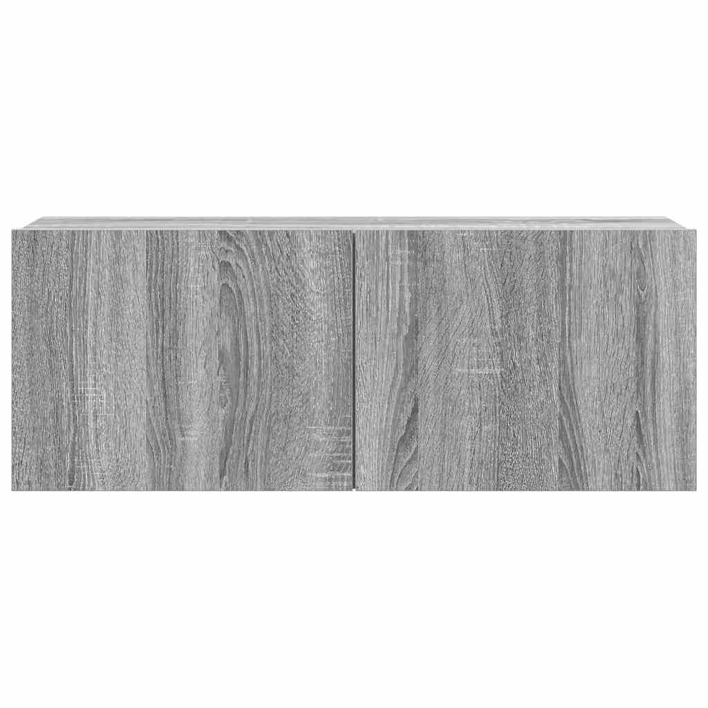 Ensemble de meubles TV 4 pcs Sonoma gris Bois d'ingénierie - XIOS