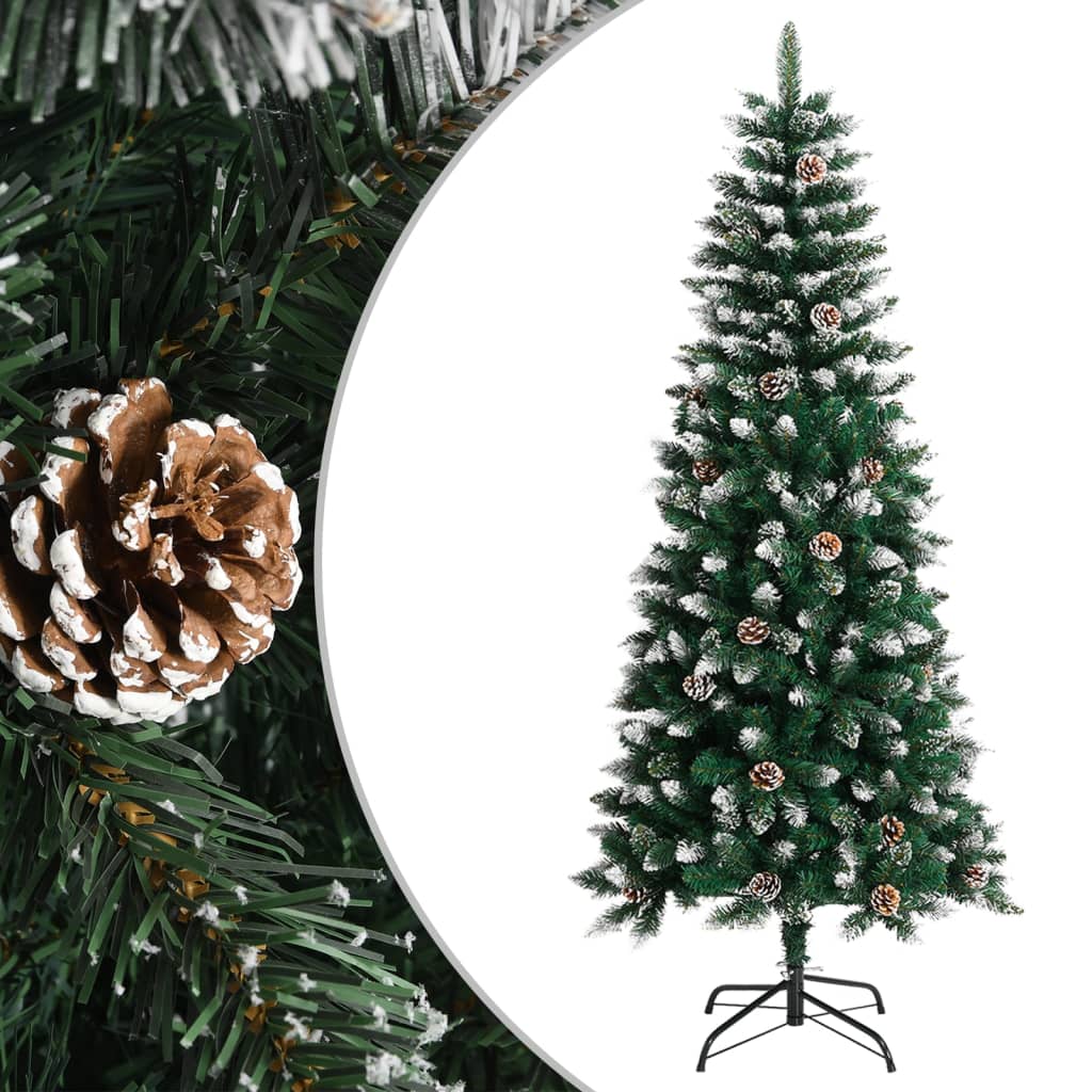 Sapin de Noël artificiel avec support Vert 150 cm PVC - XIOS