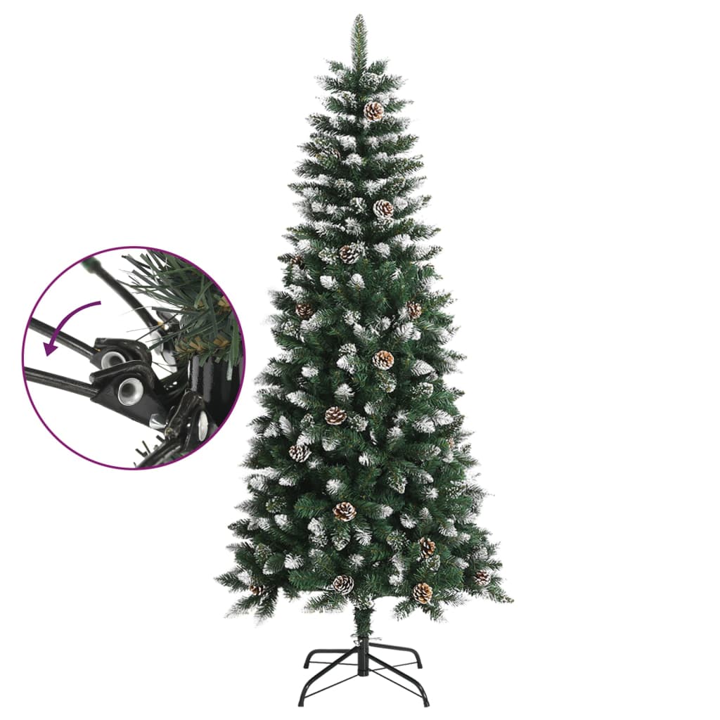 Sapin de Noël artificiel avec support Vert 150 cm PVC - XIOS
