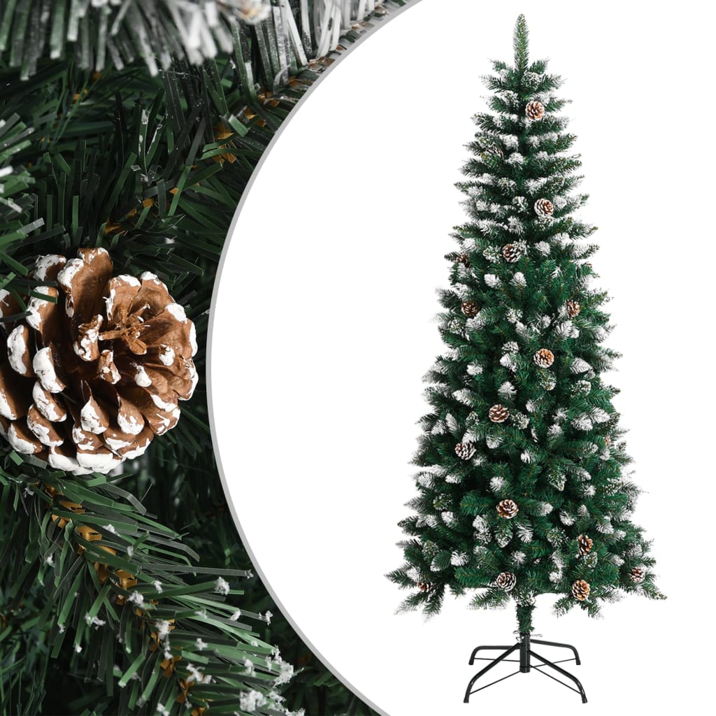 Sapin de Noël artificiel avec support Vert 180 cm PVC - XIOS