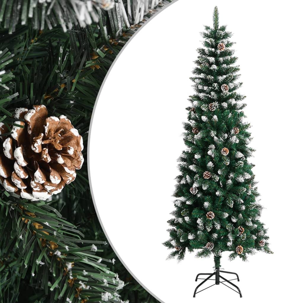 Sapin de Noël artificiel avec support Vert 240 cm PVC - XIOS