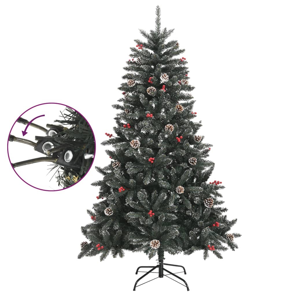 Sapin de Noël artificiel avec support Vert 120 cm PVC - XIOS