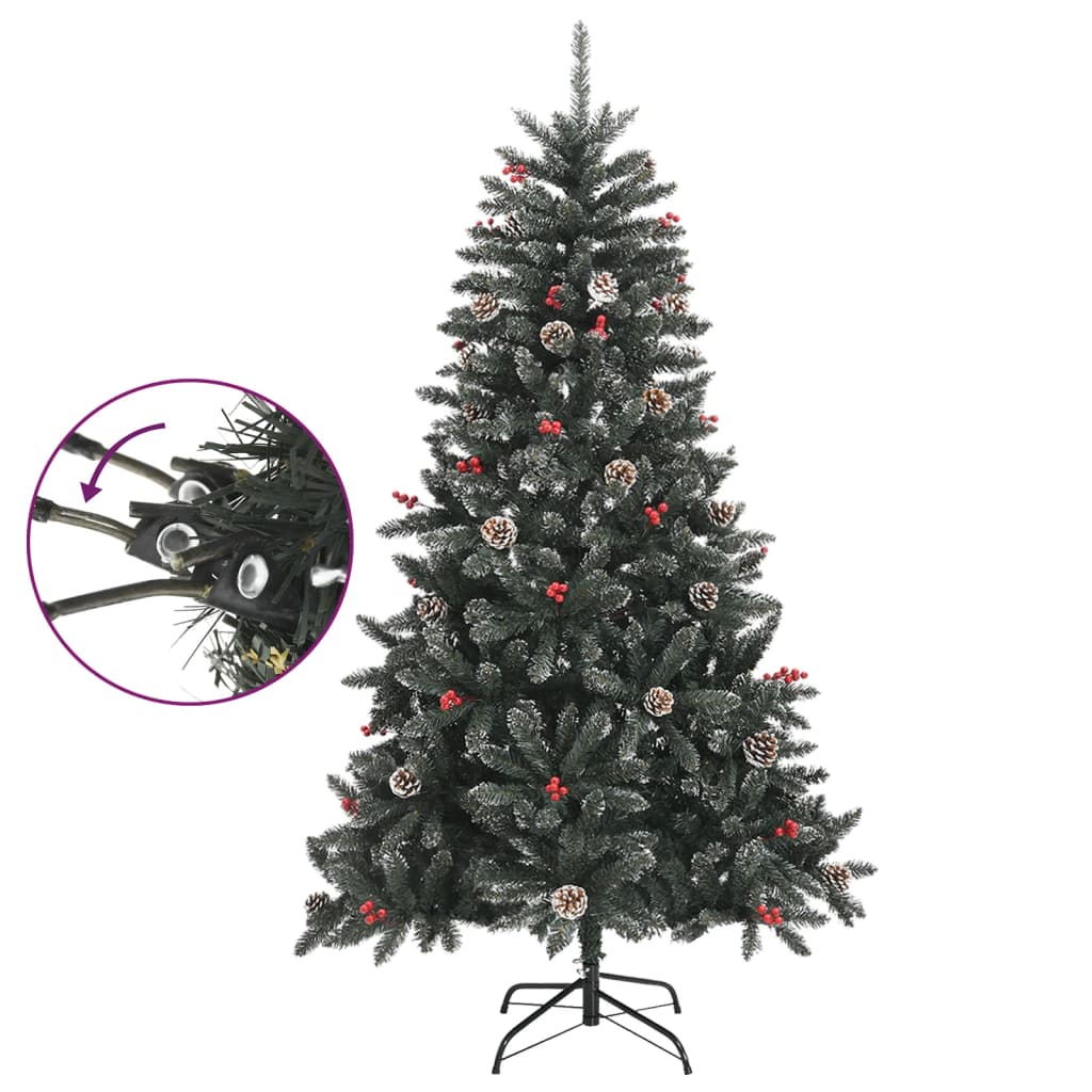 Sapin de Noël artificiel avec support Vert 150 cm PVC - XIOS
