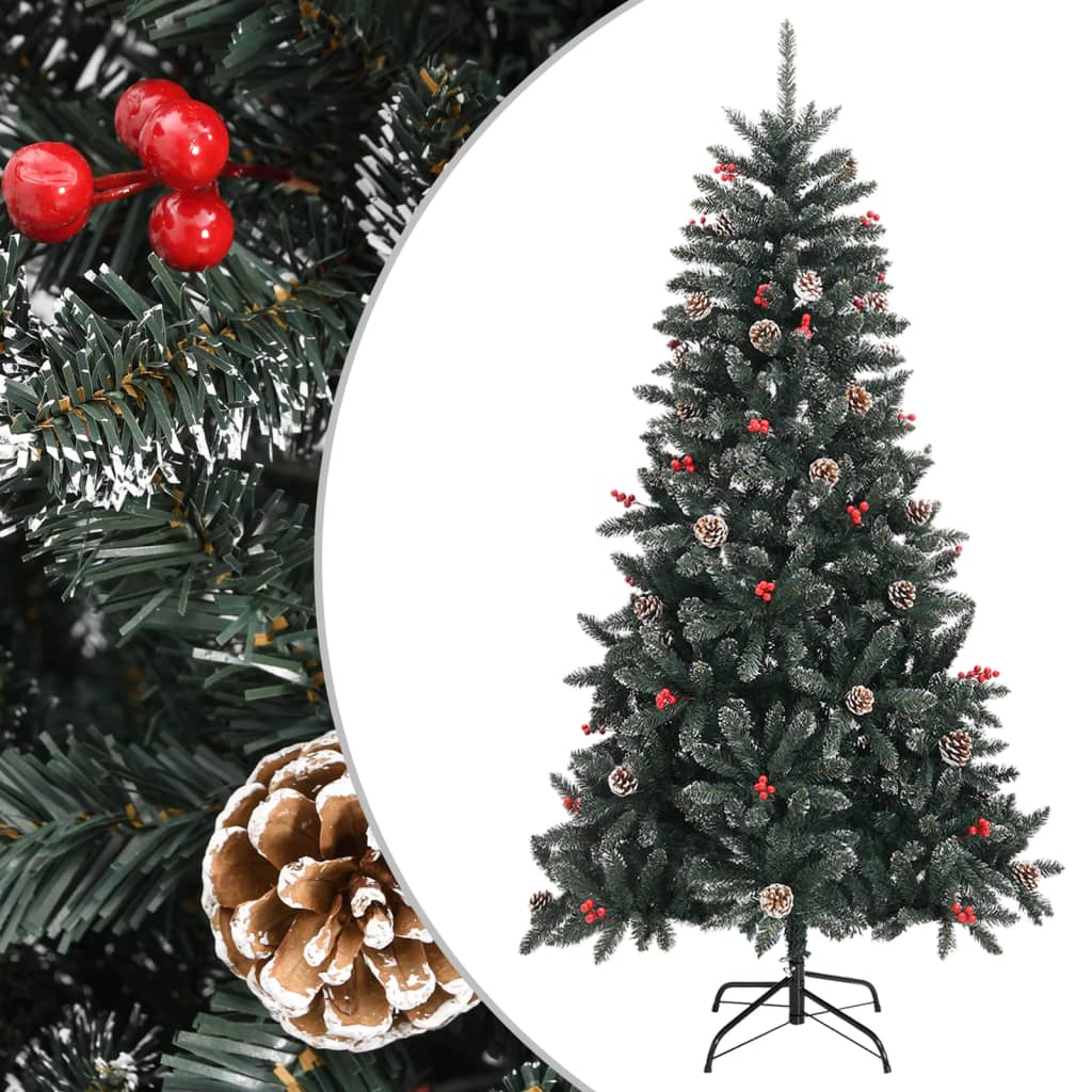 Sapin de Noël artificiel avec support Vert 180 cm PVC - XIOS