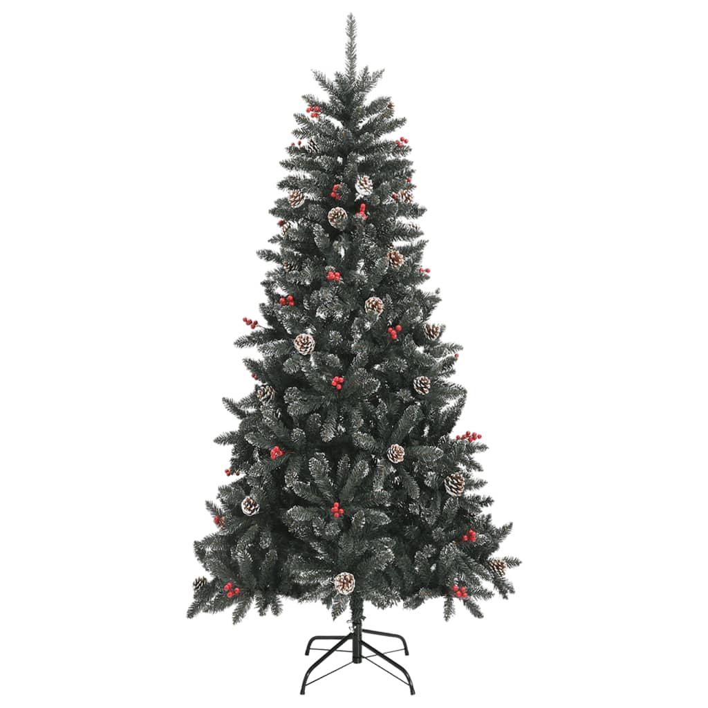 Sapin de Noël artificiel avec support Vert 210 cm PVC - XIOS