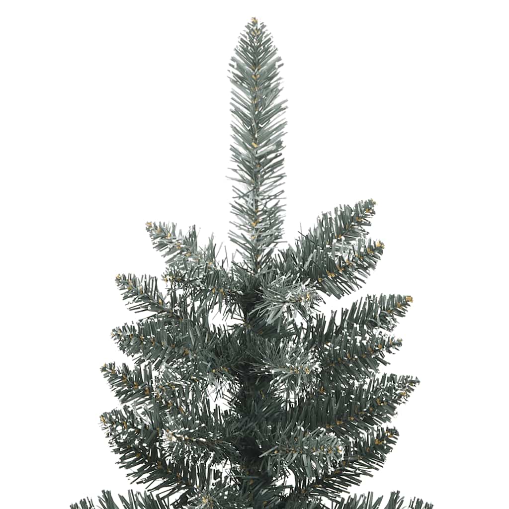 Sapin de Noël artificiel mince avec support Vert 150 cm PVC - XIOS