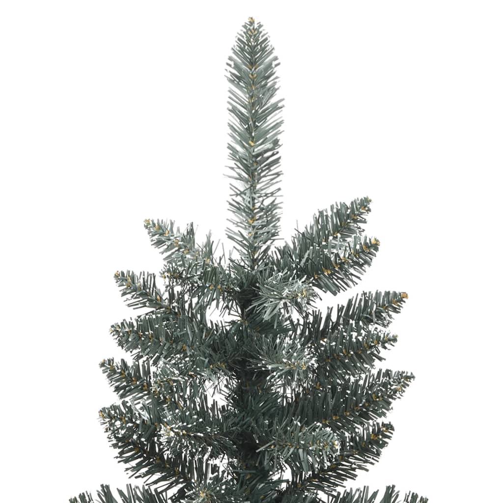 Sapin de Noël artificiel mince avec support Vert 240 cm PVC - XIOS