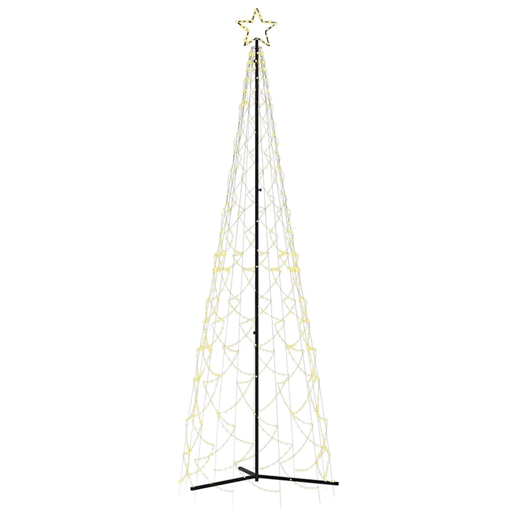 Arbre de Noël cône 500 LED blanc chaud 100x300 cm - XIOS