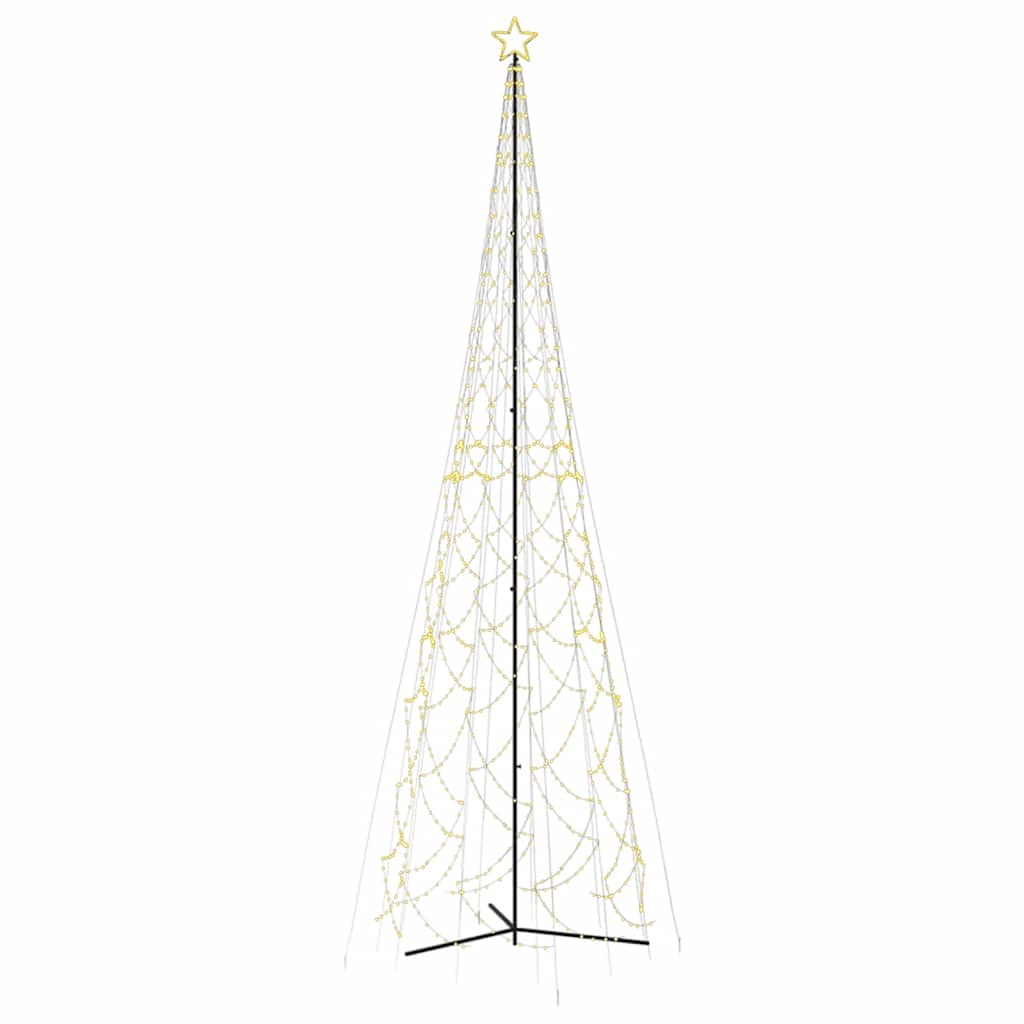 Arbre de Noël cône 3000 LED blanc chaud 230x800 cm - XIOS