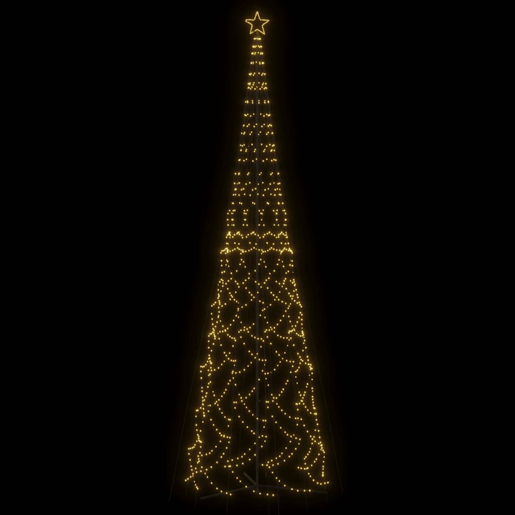 Arbre de Noël cône 3000 LED blanc chaud 230x800 cm - XIOS