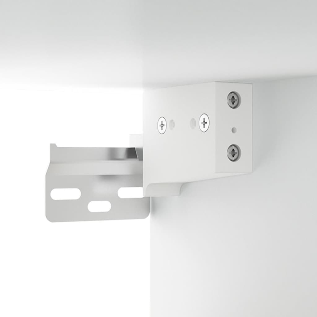 Armoires murales 2 pcs Blanc 80x35x36,5 cm Bois d'ingénierie - XIOS