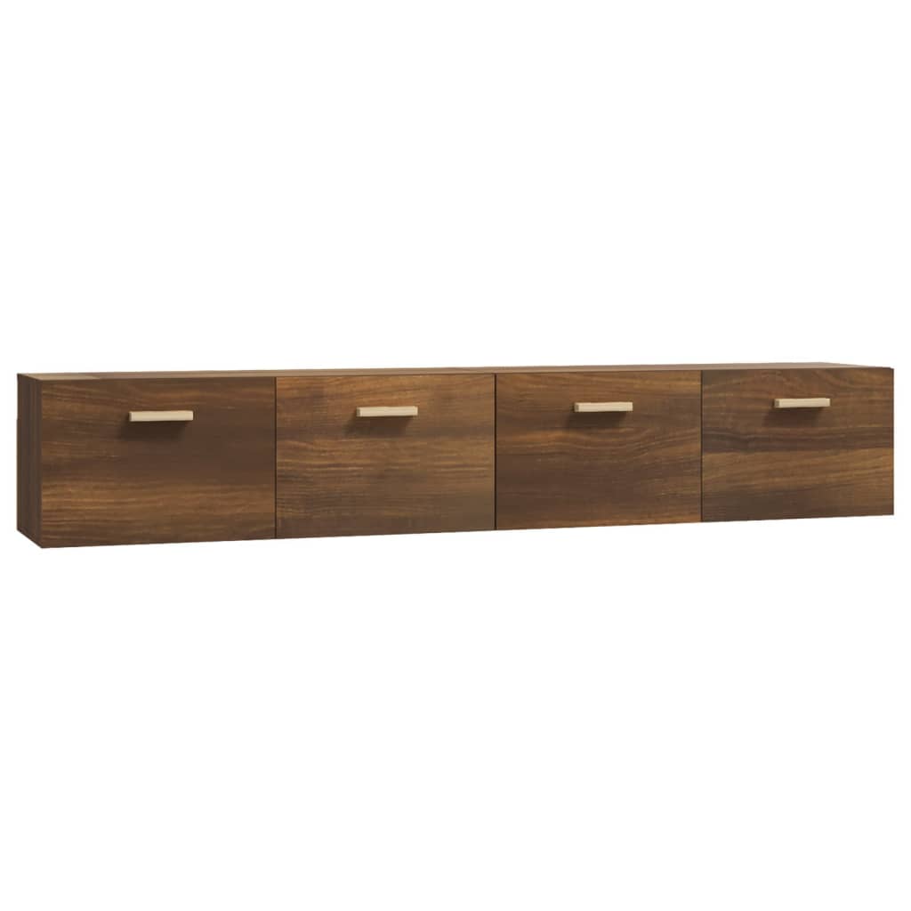Armoires murales 2 pcs Chêne marron 100x36,5x35 cm - XIOS