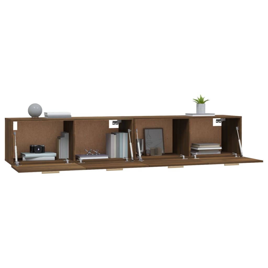 Armoires murales 2 pcs Chêne marron 100x36,5x35 cm - XIOS