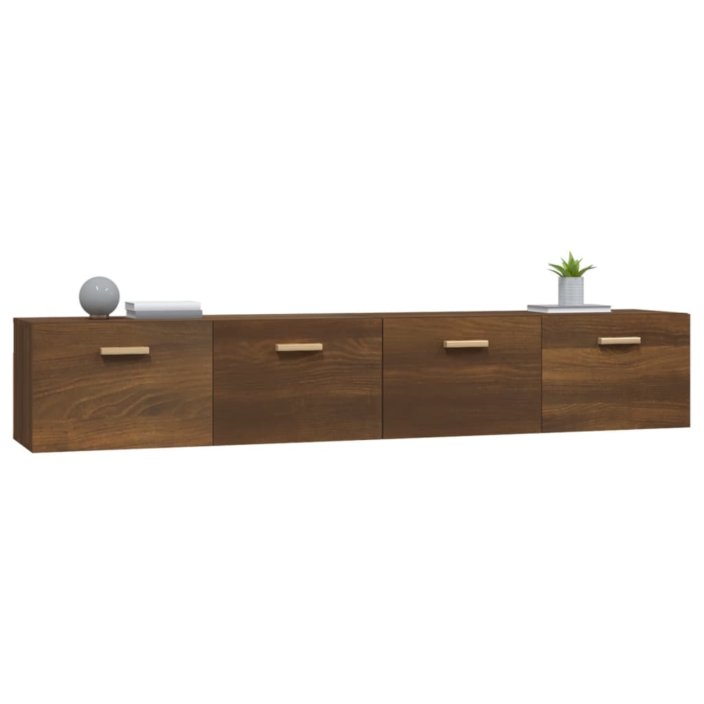 Armoires murales 2 pcs Chêne marron 100x36,5x35 cm - XIOS
