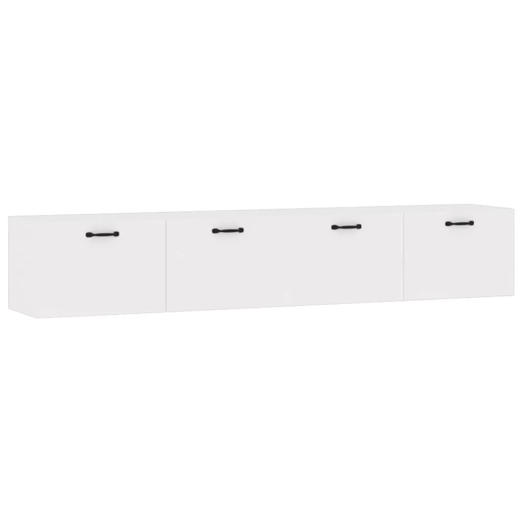 Armoires murales 2 pcs Blanc 100x36,5x35 cm Bois d'ingénierie - XIOS