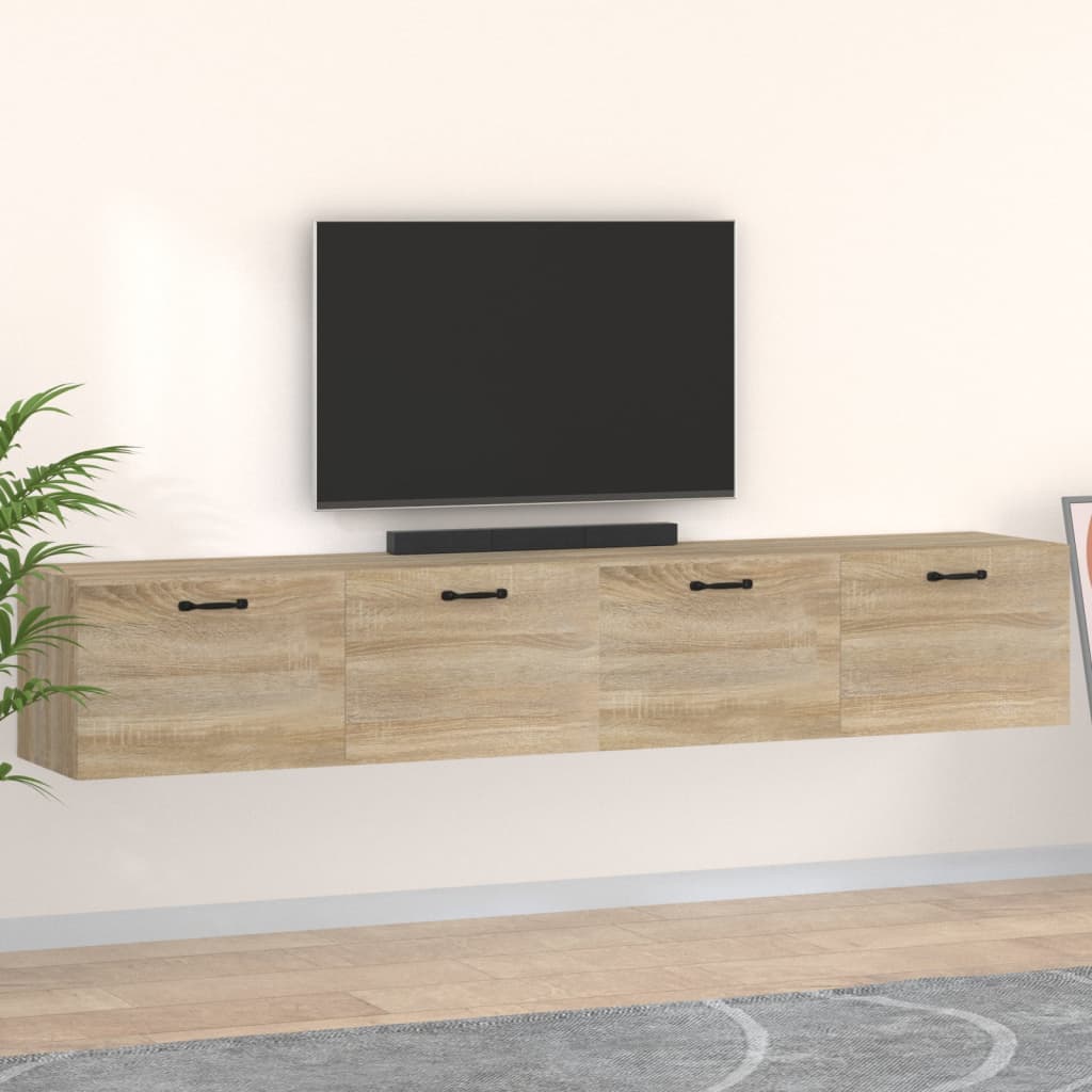 Armoires murales 2 pcs Chêne sonoma 100x36,5x35 cm - XIOS