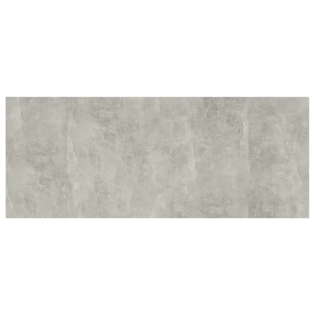 Tête de lit avec armoires Gris béton Bois d'ingénierie - XIOS