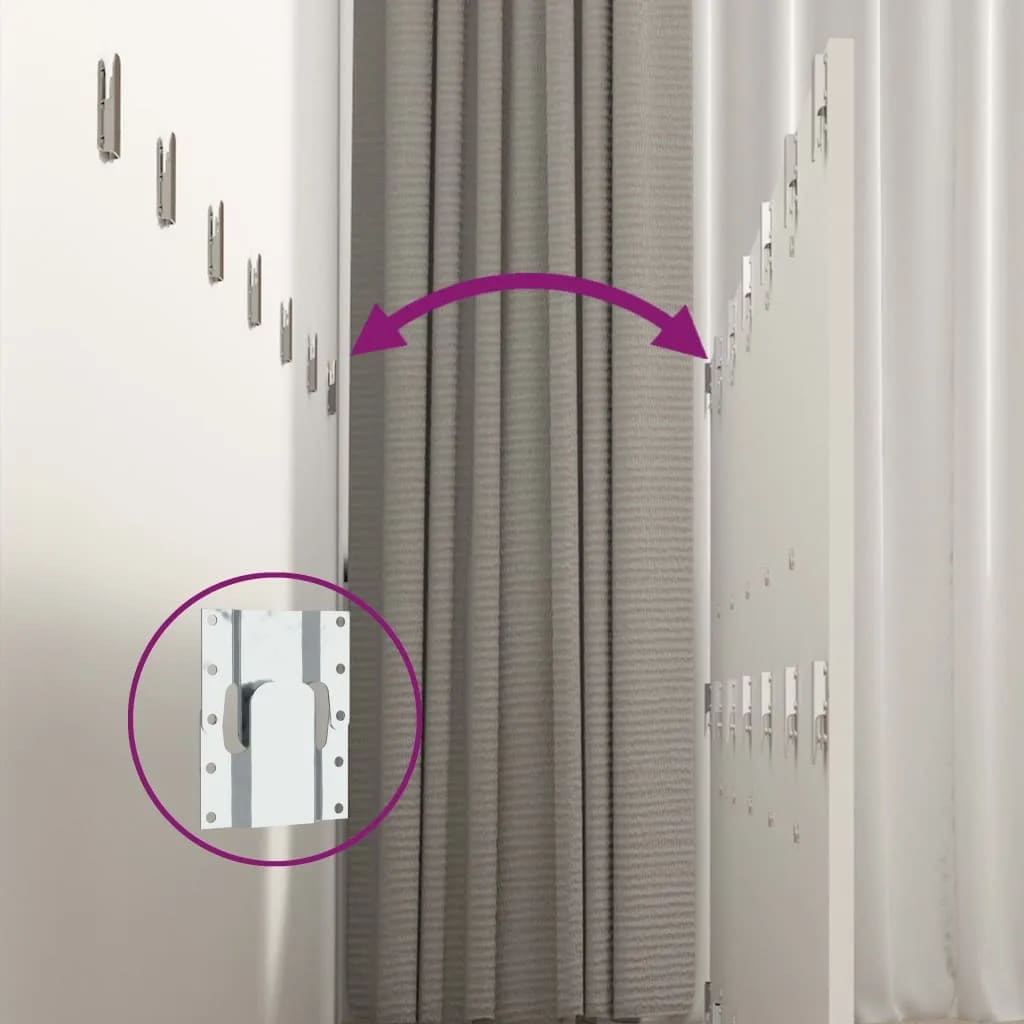 Tête de lit avec armoires Blanc Bois d'ingénierie - XIOS