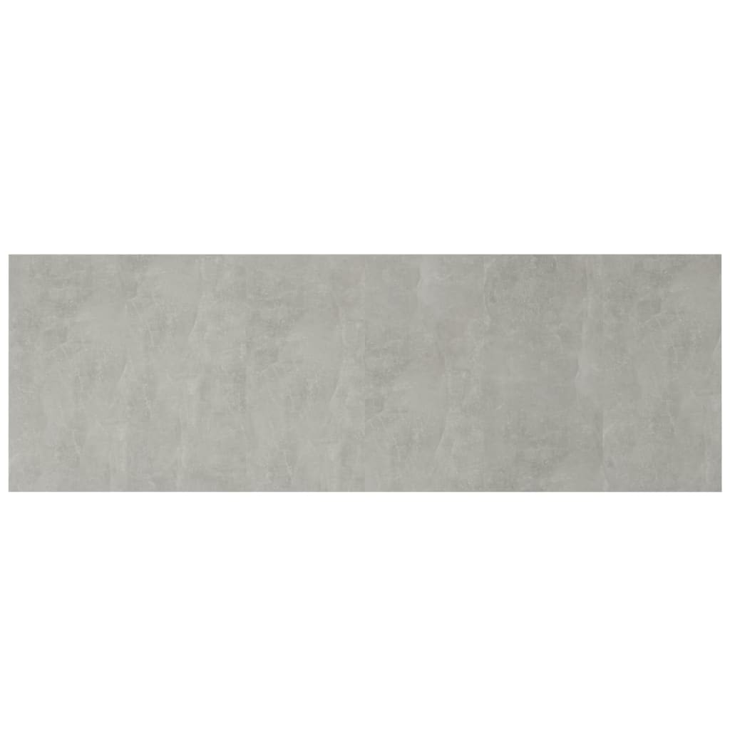Tête de lit avec armoires Gris béton Bois d'ingénierie - XIOS