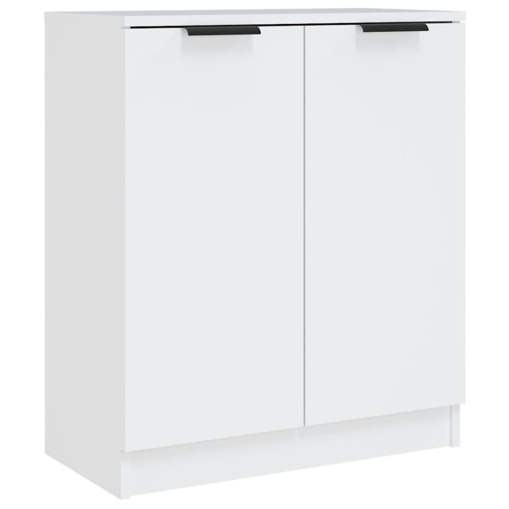 Buffets 2 pcs blanc 60x30x70 cm Bois d'ingénierie - XIOS