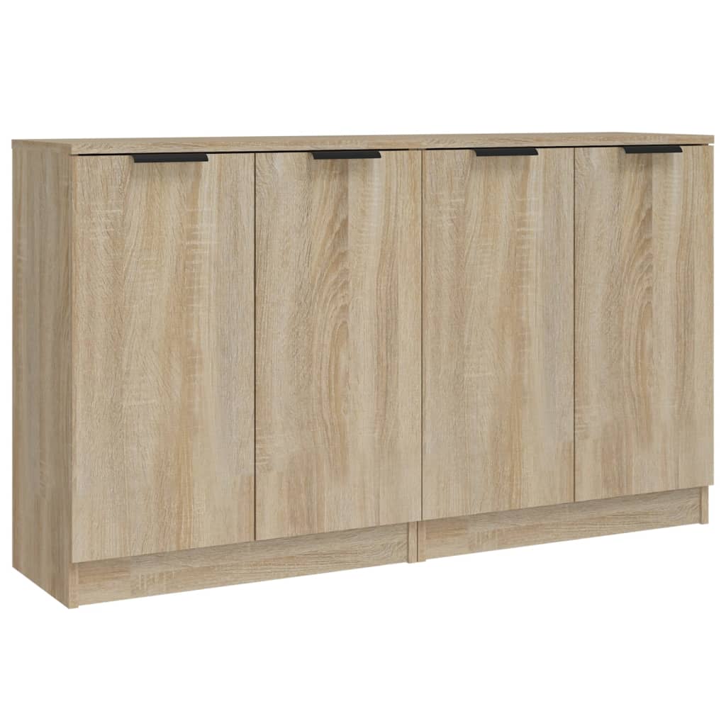 Buffets 2 pcs Chêne sonoma 60x30x70 cm Bois d'ingénierie - XIOS