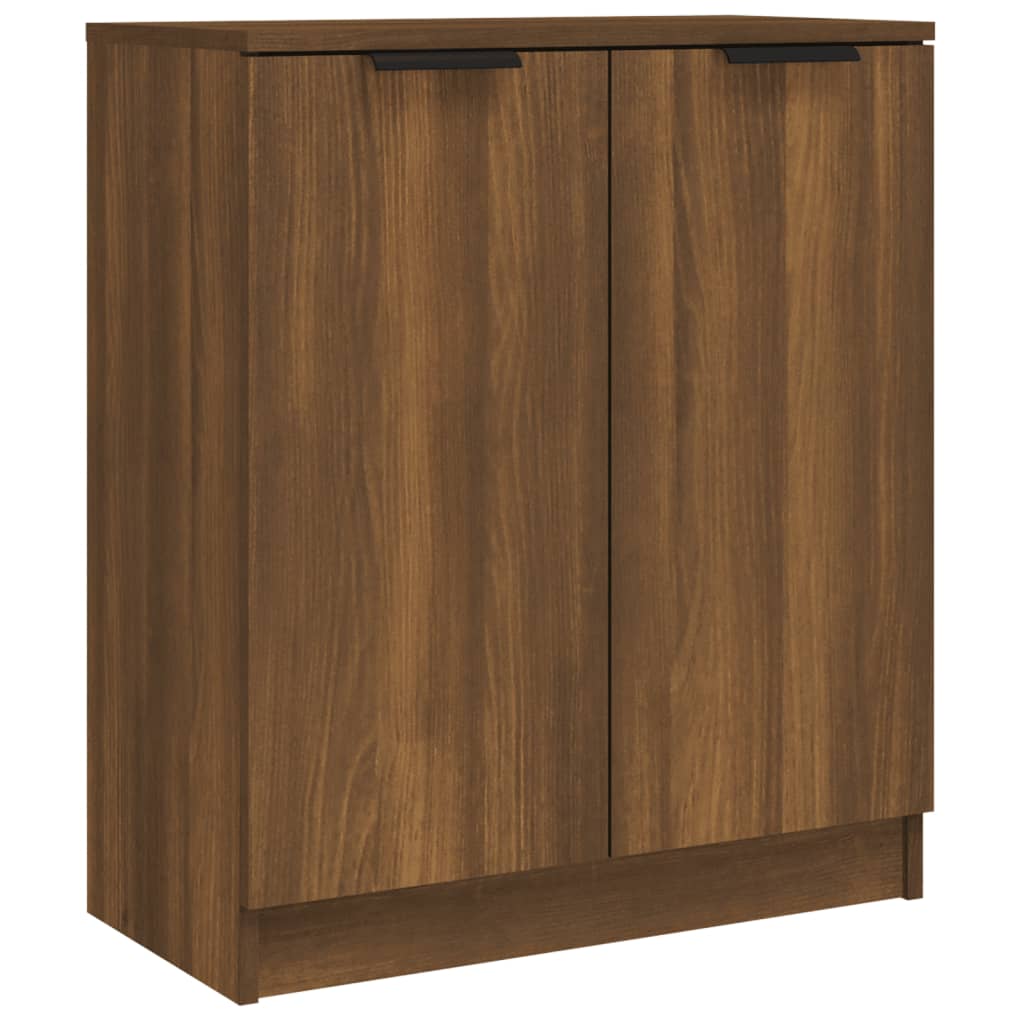 Buffets 2 pcs chêne marron 60x30x70 cm Bois d'ingénierie - XIOS