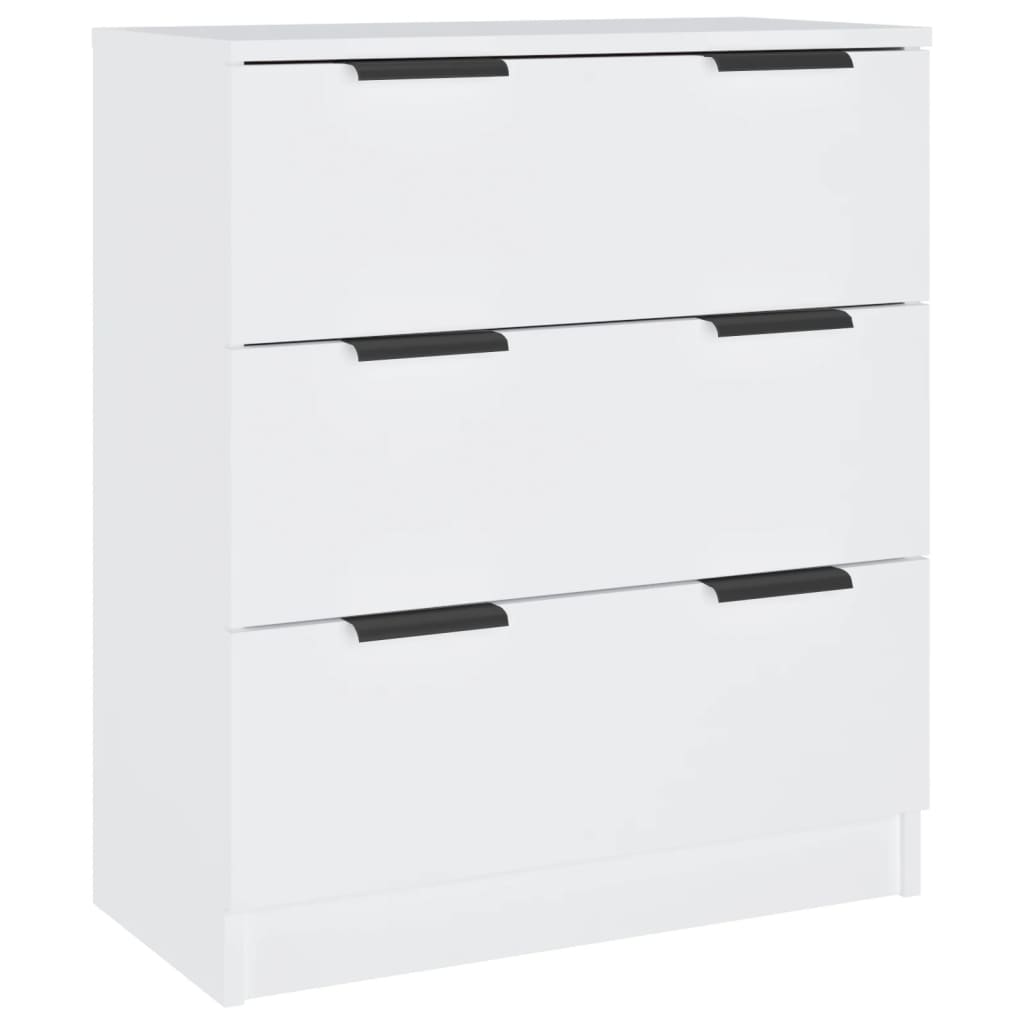 Buffets 3 pcs Blanc Bois d'ingénierie - XIOS