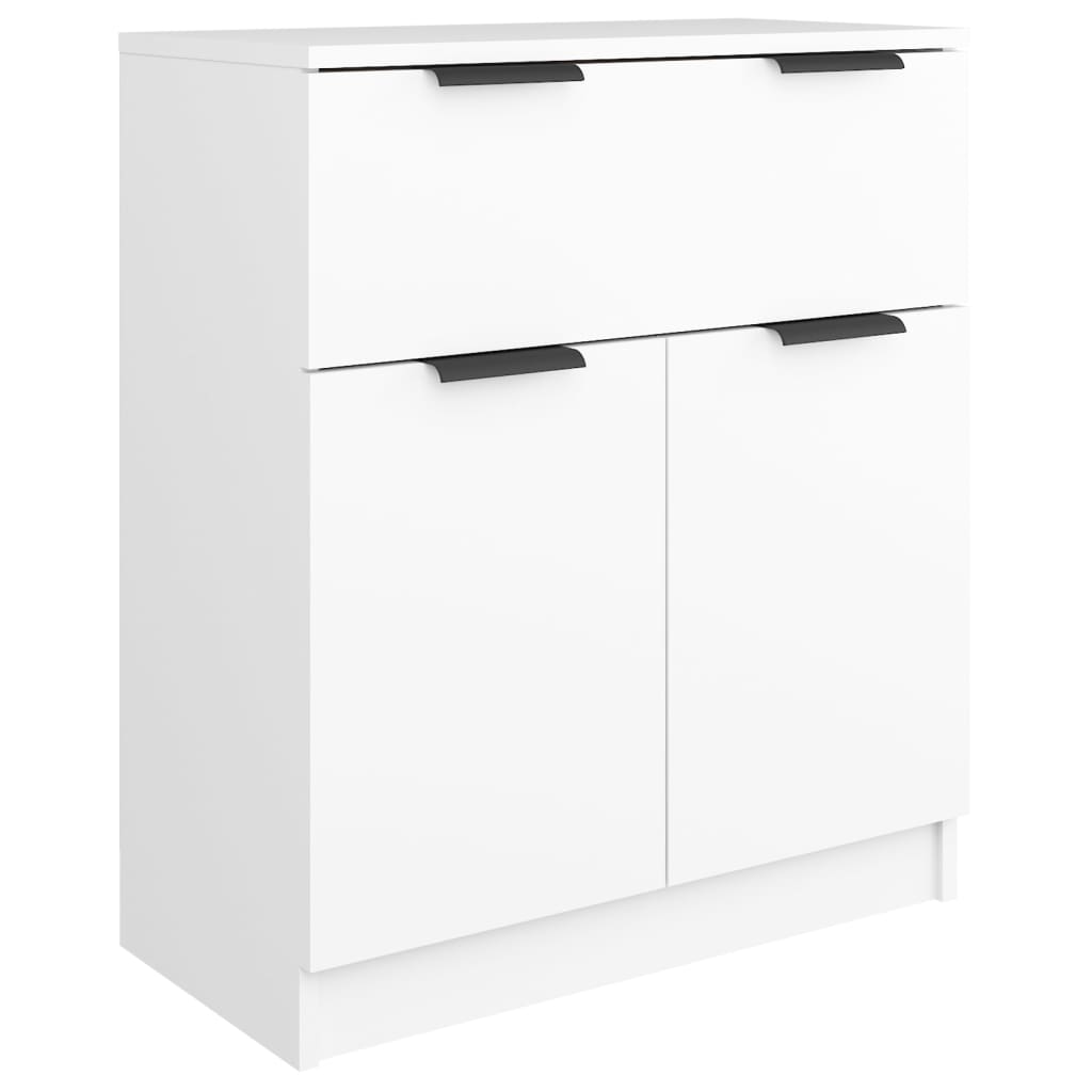Buffets 3 pcs Blanc Bois d'ingénierie - XIOS