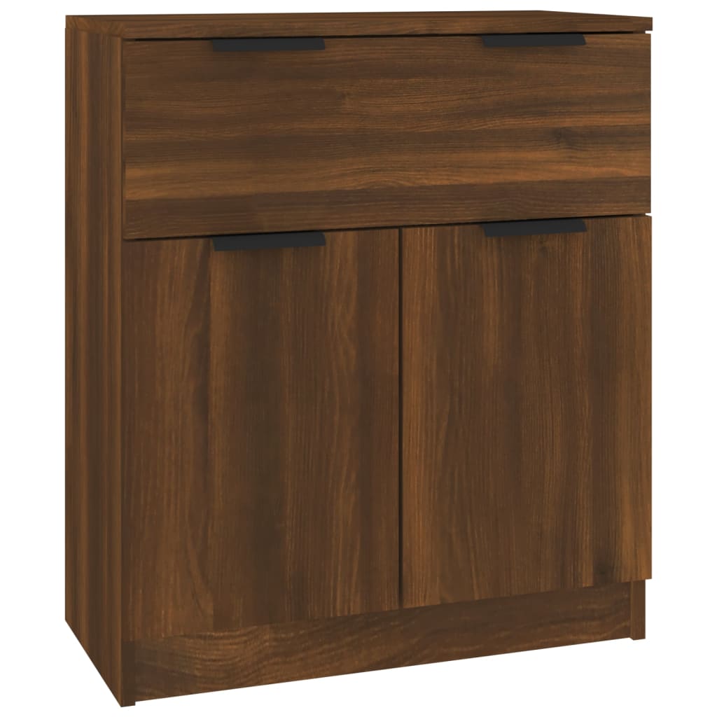 Buffets 3 pcs Chêne marron Bois d'ingénierie - XIOS