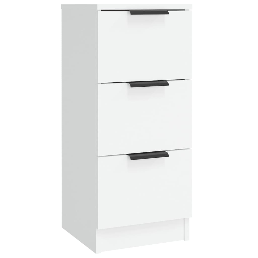 Buffets 3 pcs Blanc Bois d'ingénierie - XIOS