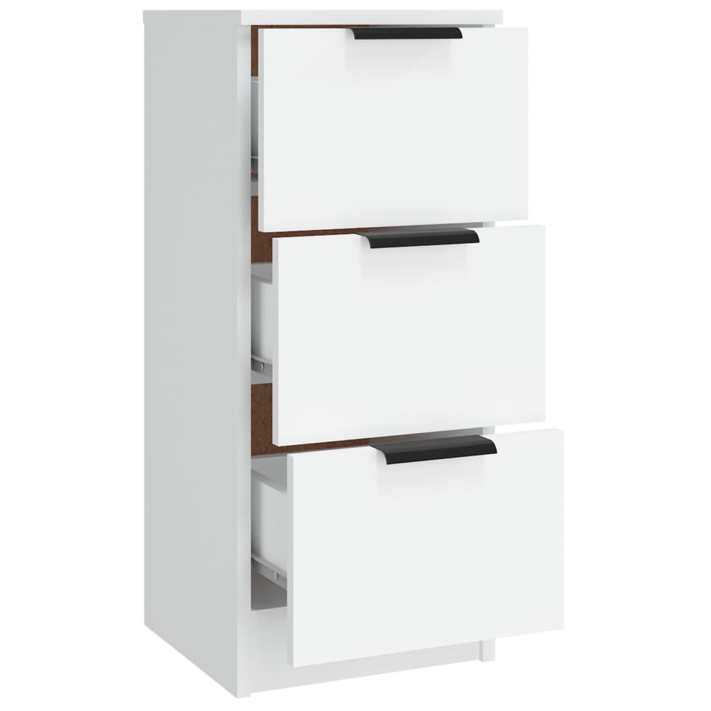 Buffets 3 pcs Blanc Bois d'ingénierie - XIOS