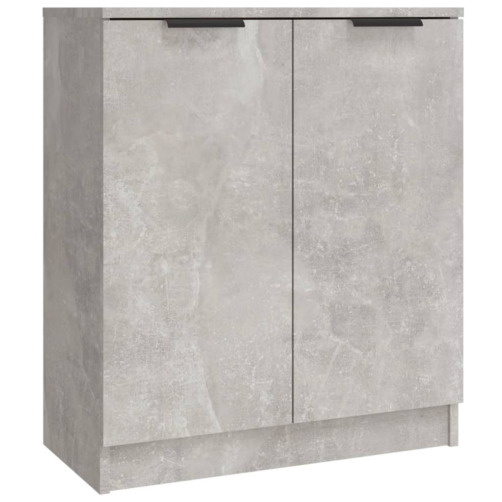 Buffets 3 pcs gris béton bois d'ingénierie - XIOS