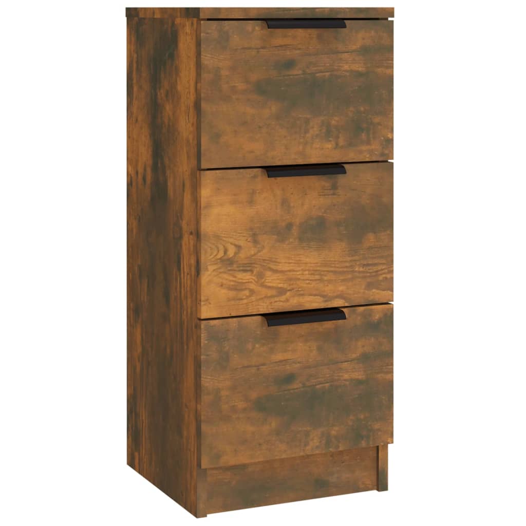 Buffets 3 pcs Chêne fumé Bois d'ingénierie - XIOS