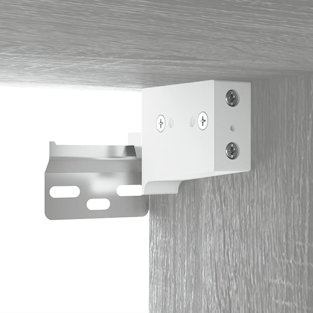 Armoires murales 2 pcs Sonoma gris 68x30x20cm Bois d'ingénierie - XIOS