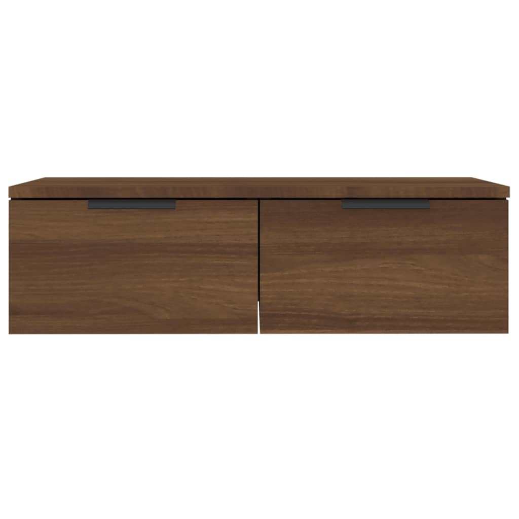 Armoires murales 2pcs Chêne marron 68x30x20cm Bois d'ingénierie - XIOS