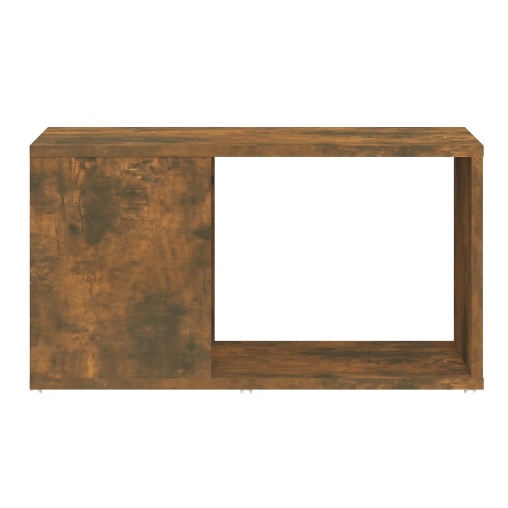 Meuble TV Chêne fumé 60x24x32 cm Bois d'ingénierie - XIOS