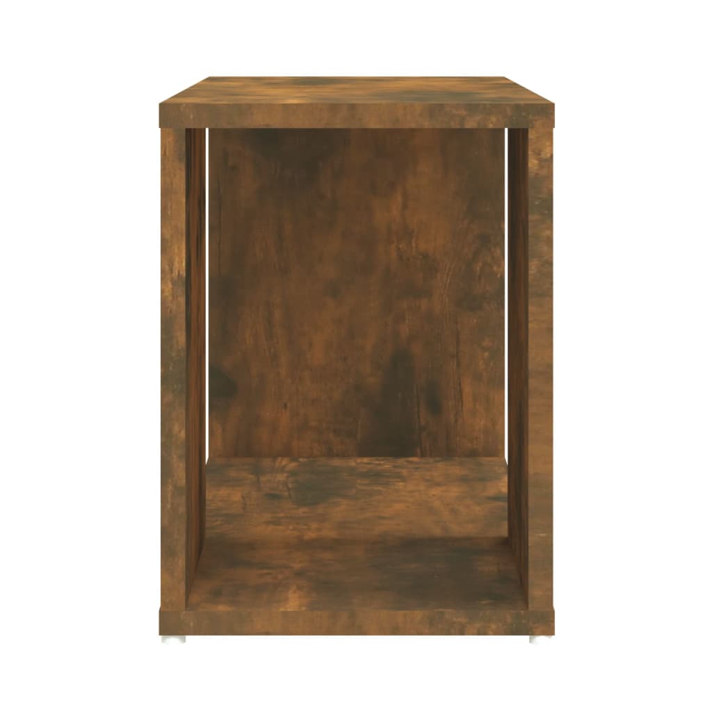 Meuble TV Chêne fumé 60x24x32 cm Bois d'ingénierie - XIOS