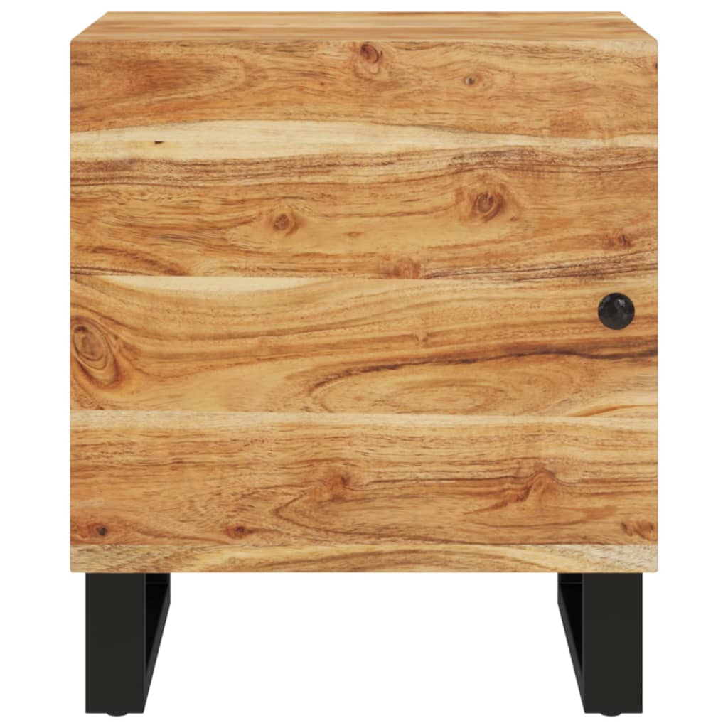 Table de chevet 40x33x46 cm Bois d'acacia massif - XIOS