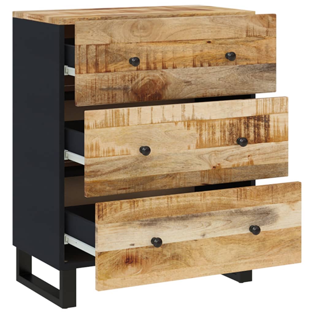 Buffet 60x33x75 cm Bois massif de manguier