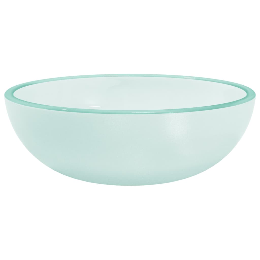 Lavabo Verre trempé 35x12 cm Dépoli Lavabos vidaXL