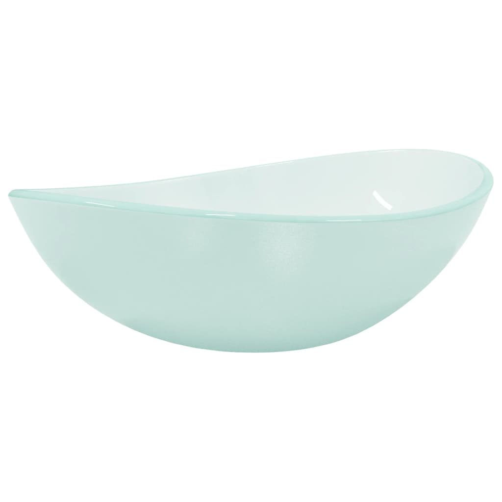 Lavabo Verre trempé 54,5x35x15,5 cm Dépoli Lavabos vidaXL
