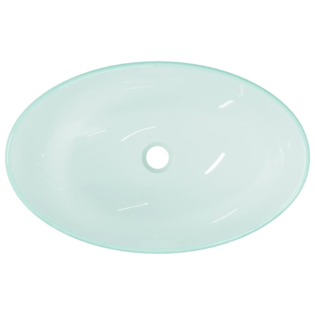 Lavabo Verre trempé 54,5x35x15,5 cm Dépoli Lavabos vidaXL
