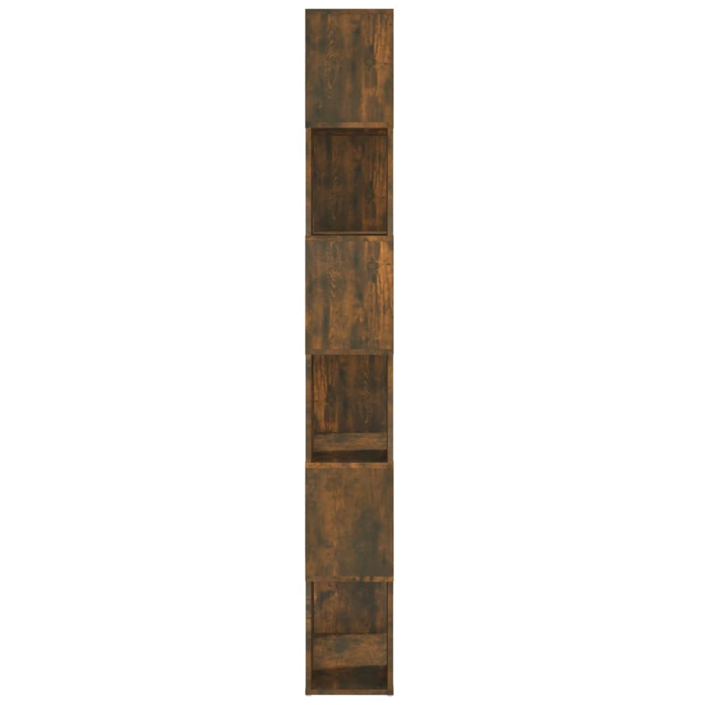 Bibliothèque/Séparateur de pièce Chêne fumé 60x24x186 cm - XIOS