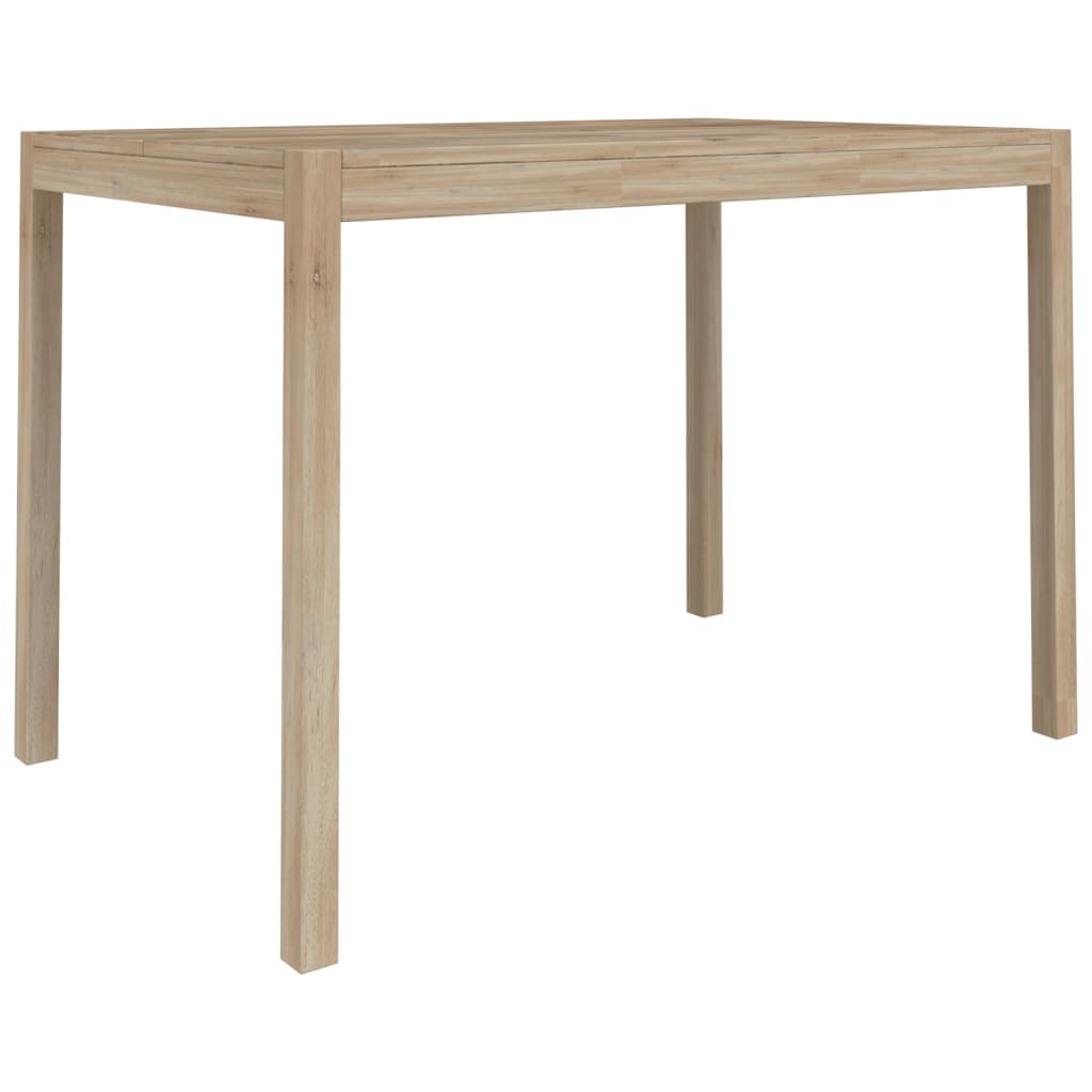 Table à manger 110x70x75 cm bois d'acacia solide - XIOS