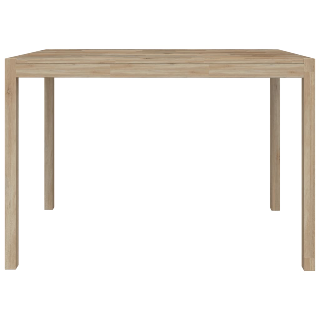 Table à manger 110x70x75 cm bois d'acacia solide - XIOS