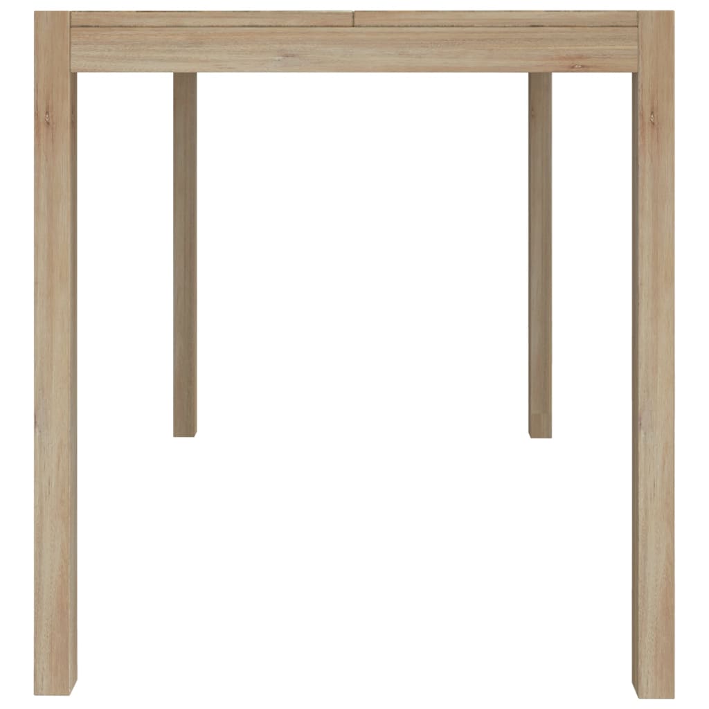 Table à manger 110x70x75 cm bois d'acacia solide - XIOS