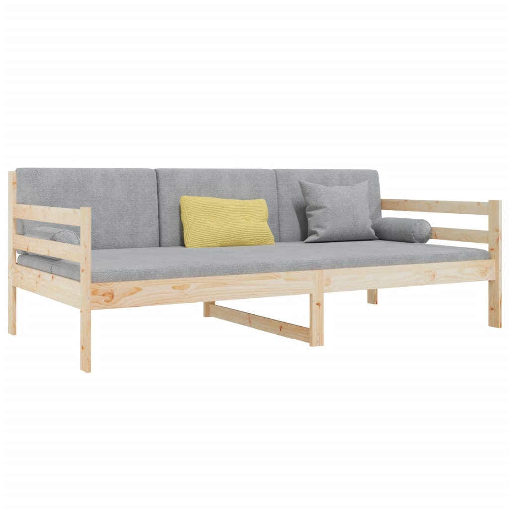 Lit de jour sans matelas 90x190 cm bois de pin massif - XIOS