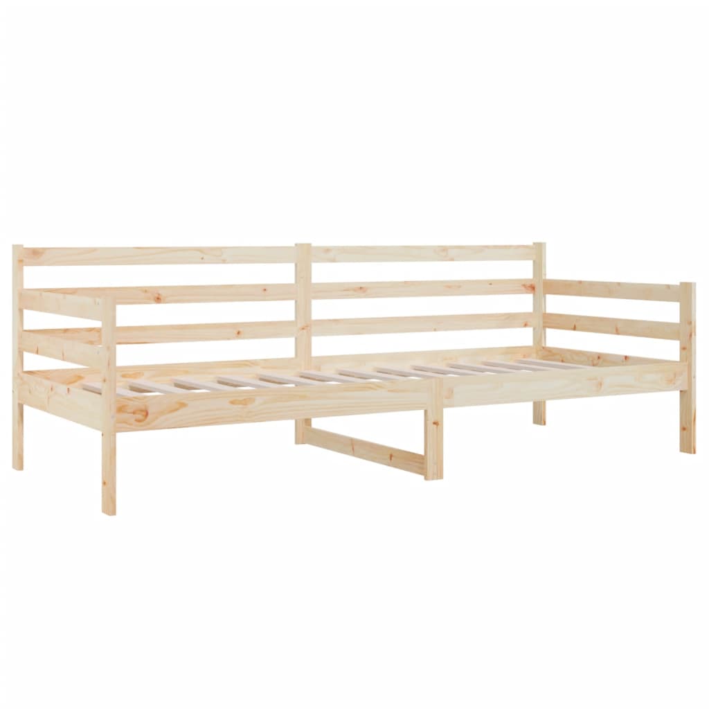 Lit de jour sans matelas 90x190 cm bois de pin massif - XIOS