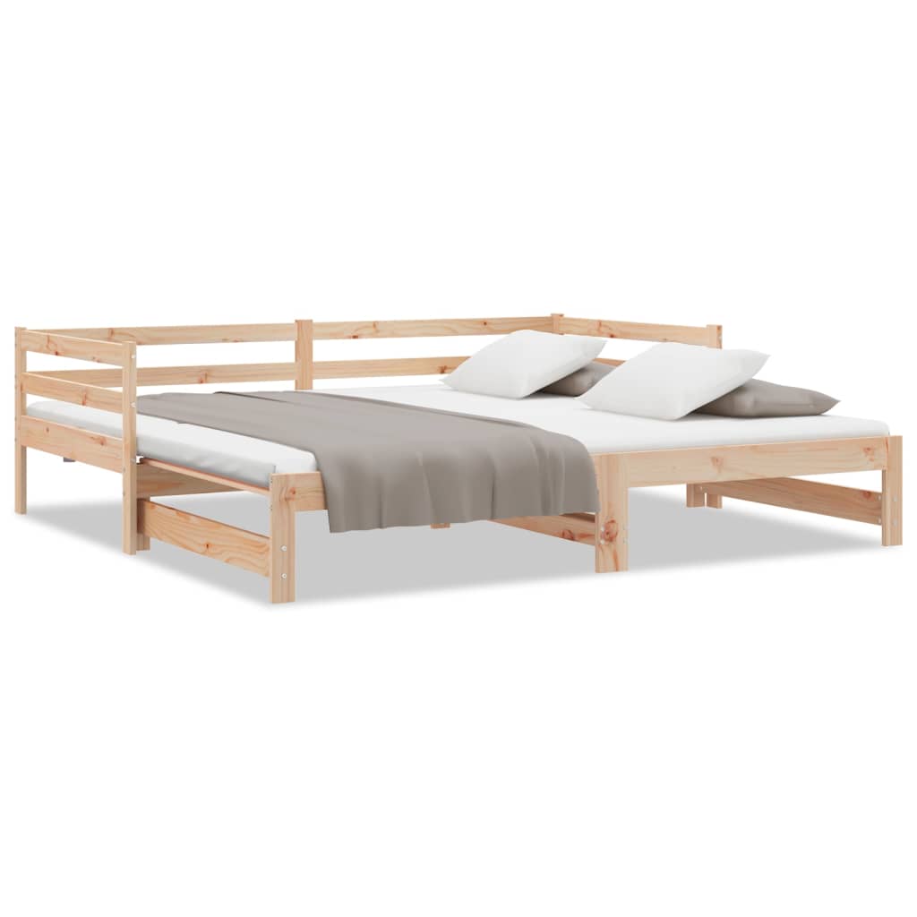 Lit coulissant sans matelas 90x190 cm - XIOS